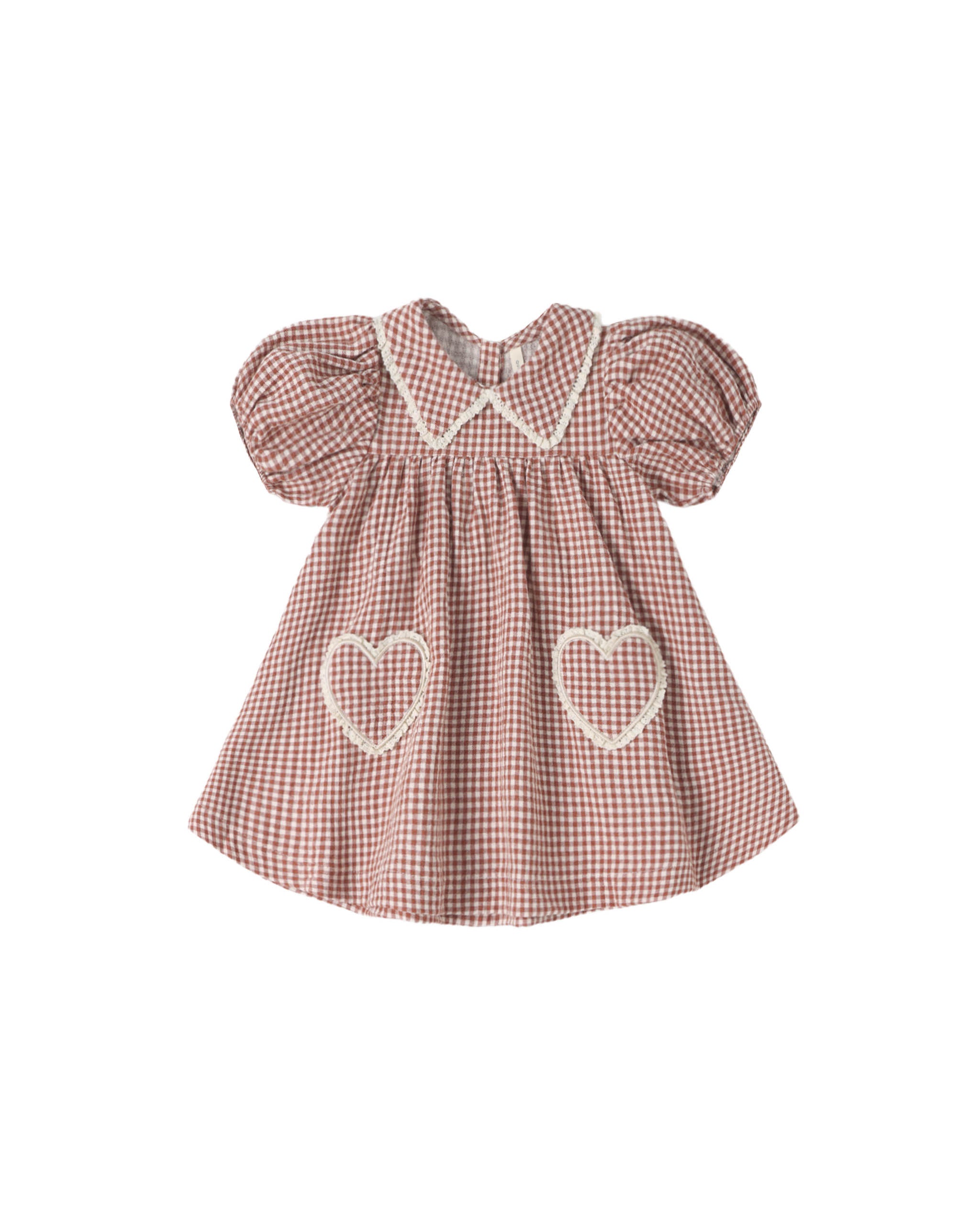 Quincy Mae Coraline Dress (Red Gingham)