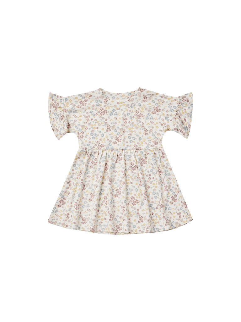 Rylee + Cru Jersey Babydoll Dress (Wild Flower)