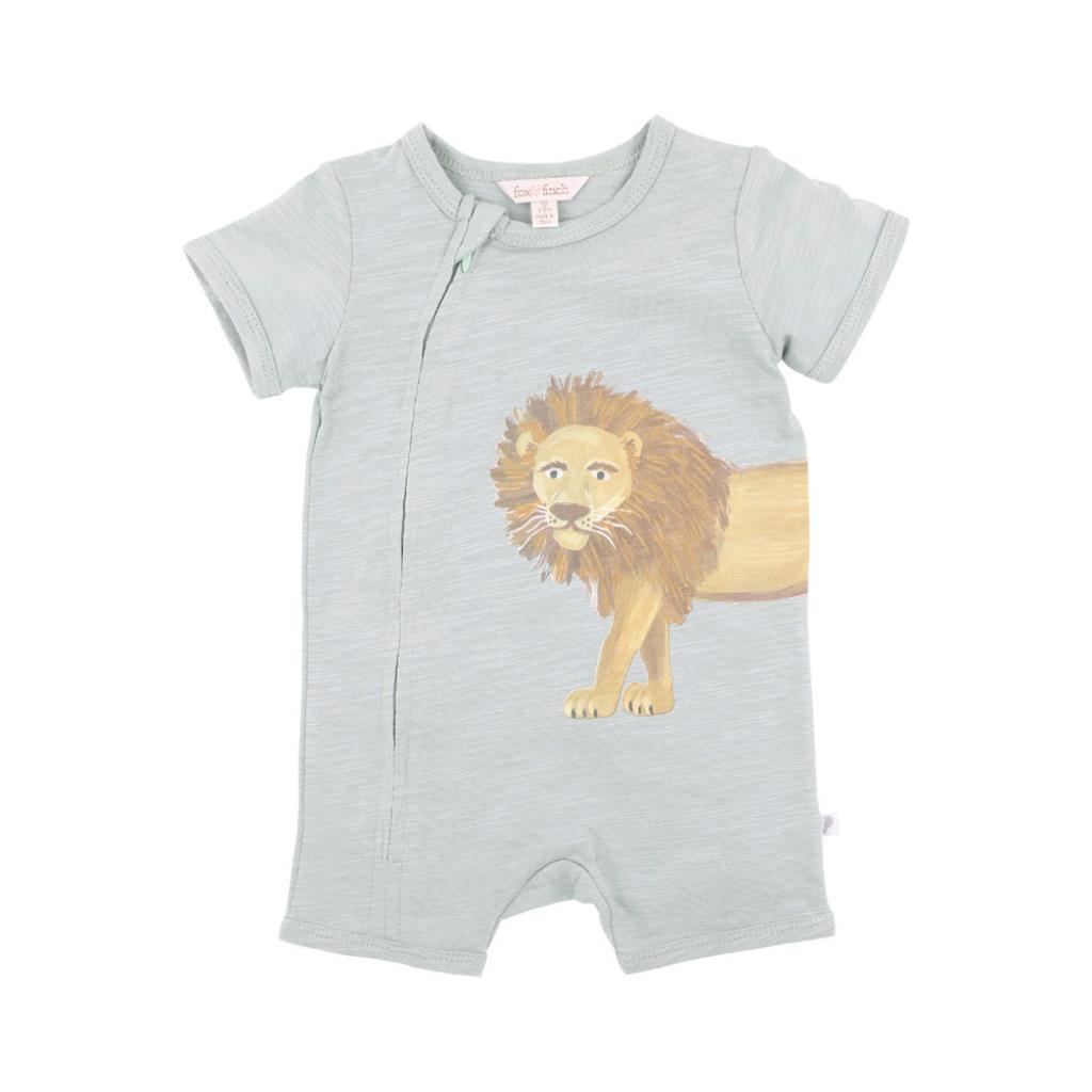 Fox & Finch Wildlings Lion SS Zipsuit
