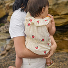 Nature Baby Muslin Plum Suit (Red Flora)