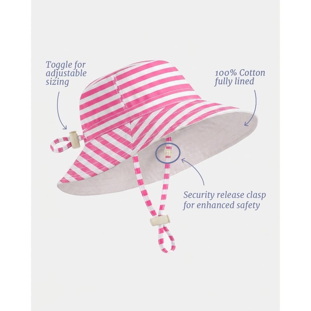 Toshi Sunhat Nautilus (Watermelon)