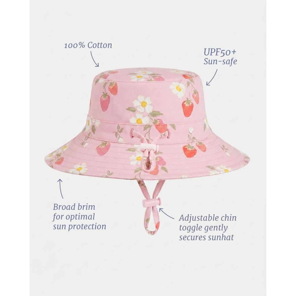 Toshi Sunhat Strawberry Fields (Blossom)