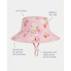 Toshi Sunhat Strawberry Fields (Blossom)