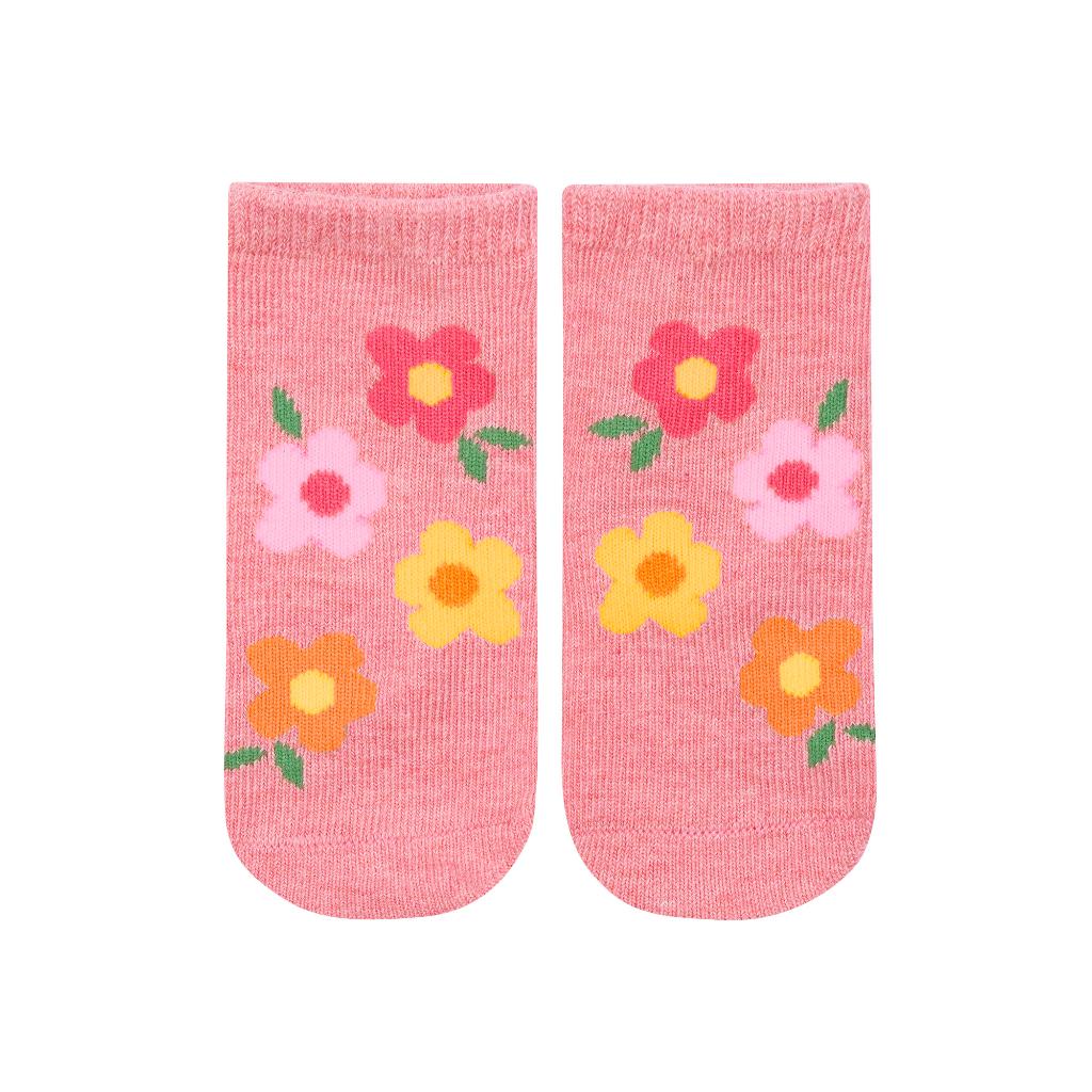 Toshi Jacquard Ankle Socks (Rosie Posie)