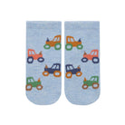 Toshi Jacquard Ankle Socks (Tiny Tractors)
