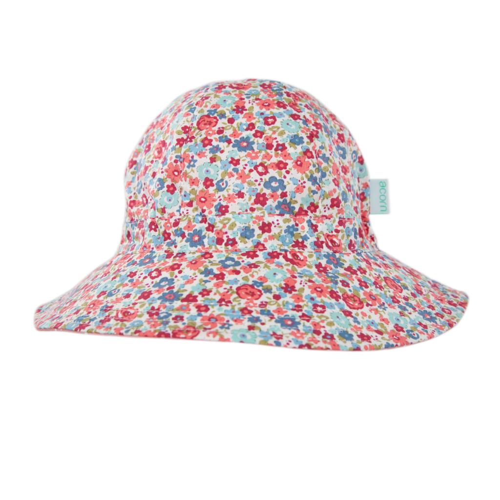 Acorn Wide Brim Reversible Sun Hat (Heather)