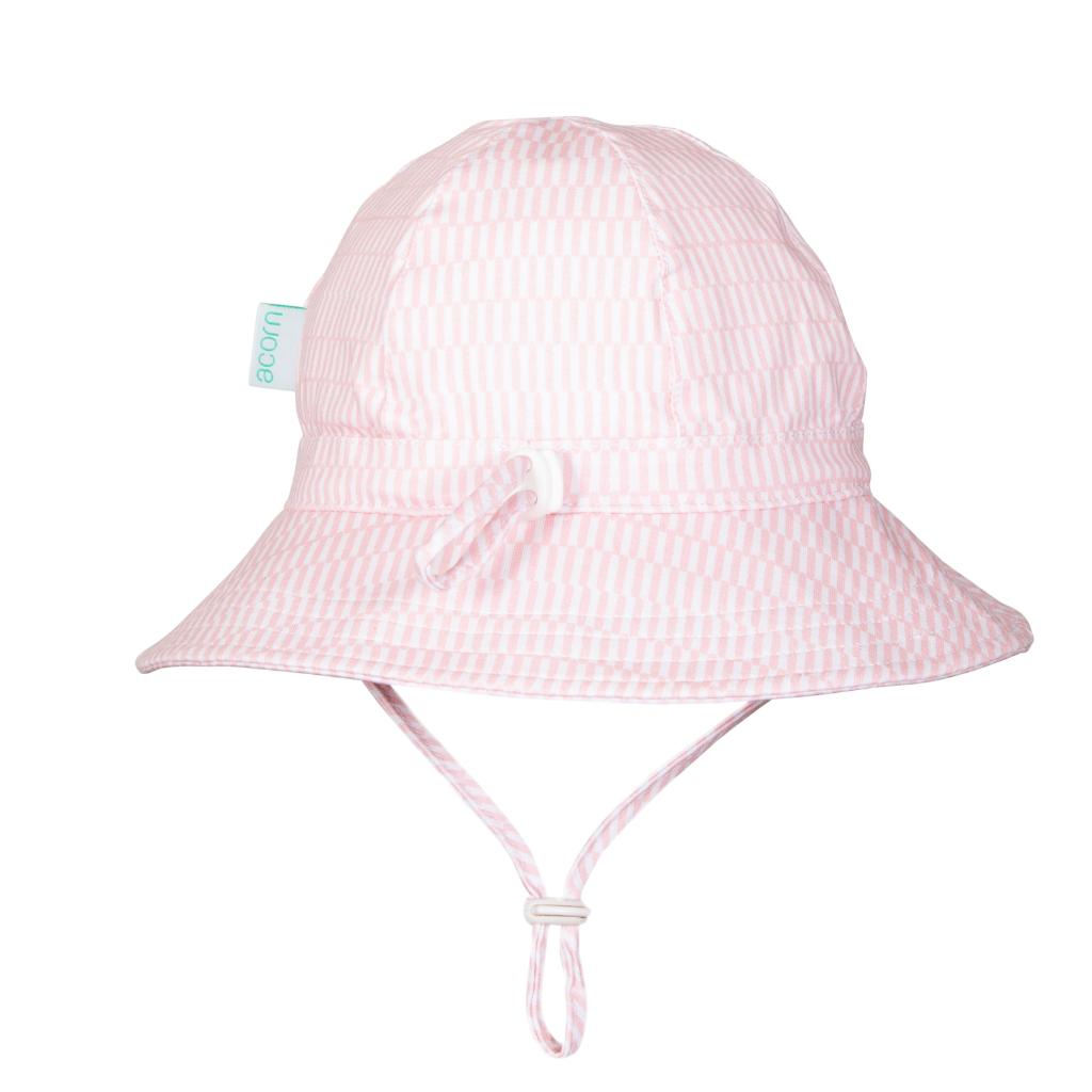 Acorn Soft Jersey Sun Hat (Pink Sprinkle)
