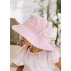 Acorn Wide Brim Bucket Sun Hat (Lilac)