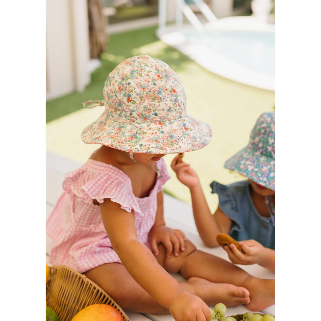 Acorn Wide Brim Sun Hat (Celeste)