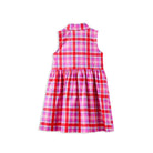 Milky Sunset Plaid Check Dress