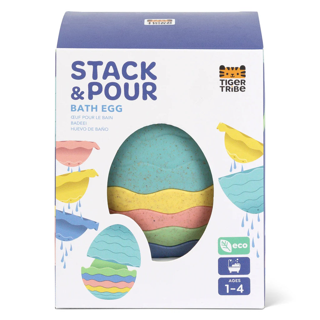 tiger tribe stack & pour bath egg
