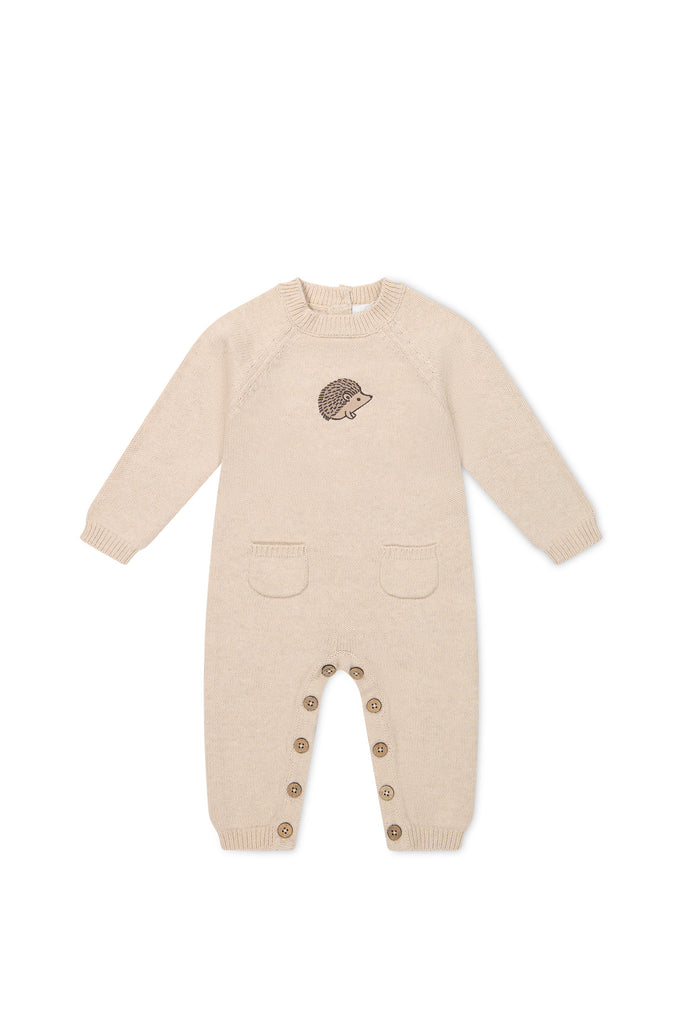 Jamie Kay Theo Onepiece (Oatmeal Marle Hedgehog)