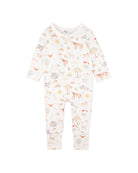 Bebe Scout Print Organic LS Zipsuit