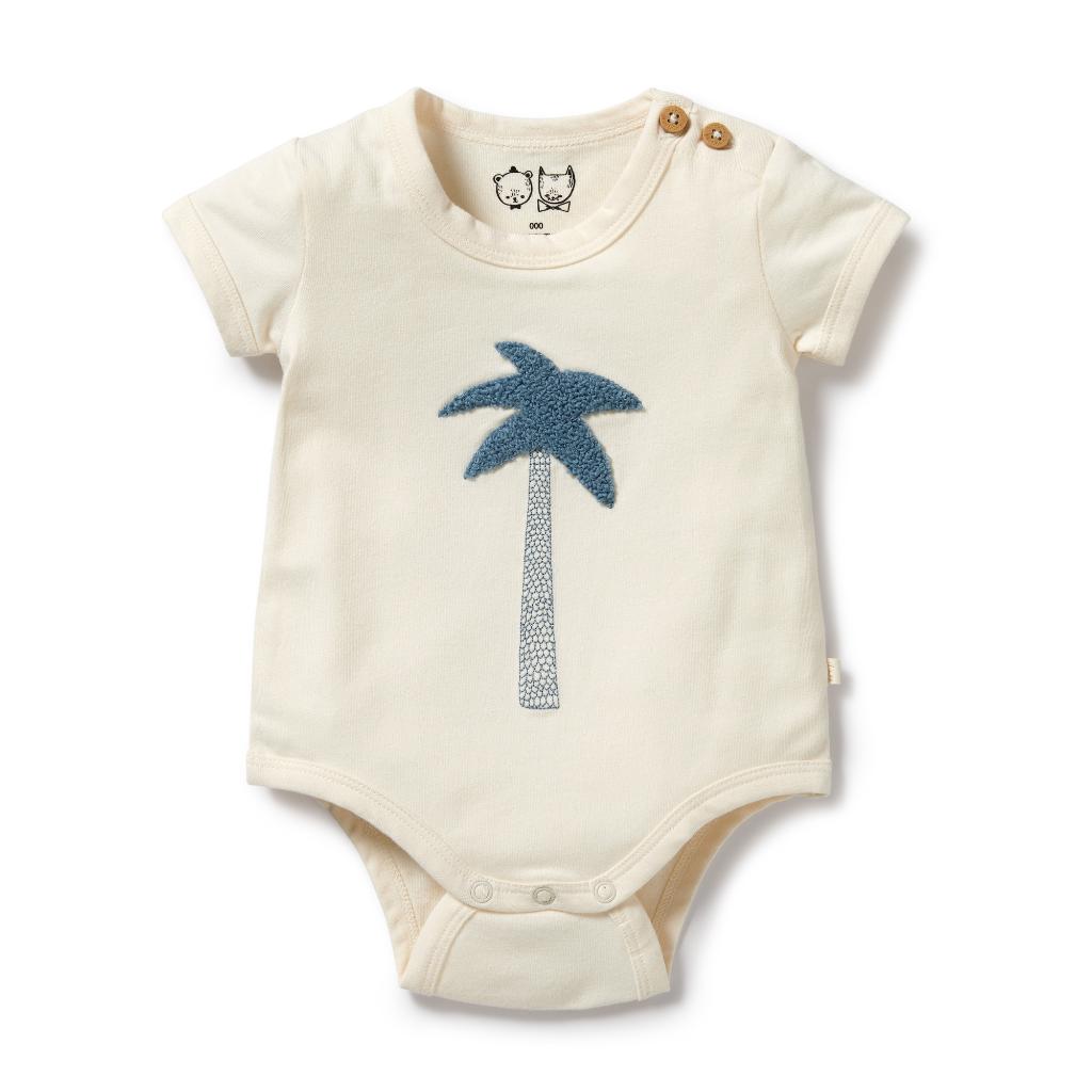 W&F Organic Bodysuit (Palm)