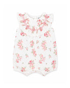Bebe Chelsea Frill Yoke Romper