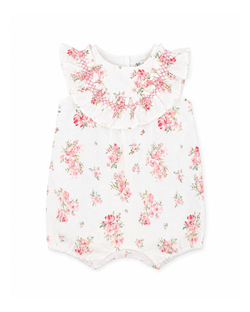 Bebe Chelsea Frill Yoke Romper