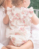 Bebe Chelsea Frill Yoke Romper
