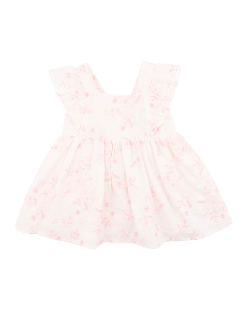 Bebe Chelsea All Over Embroidery Dress