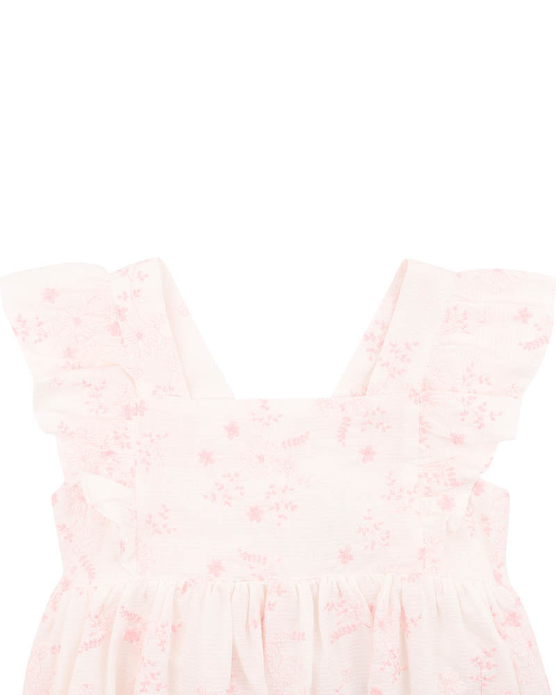 Bebe Chelsea All Over Embroidery Dress