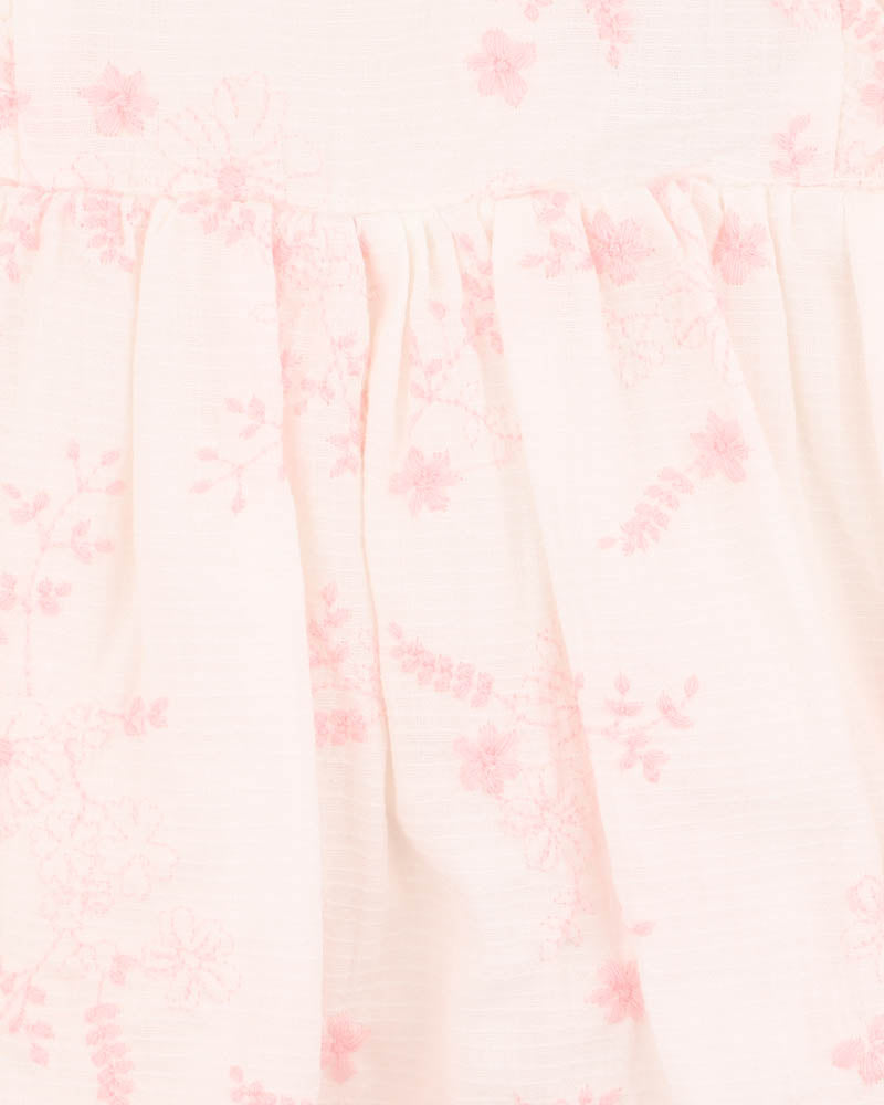 Bebe Chelsea All Over Embroidery Dress