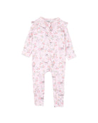 Bebe Willa Print Organic LS Zipsuit