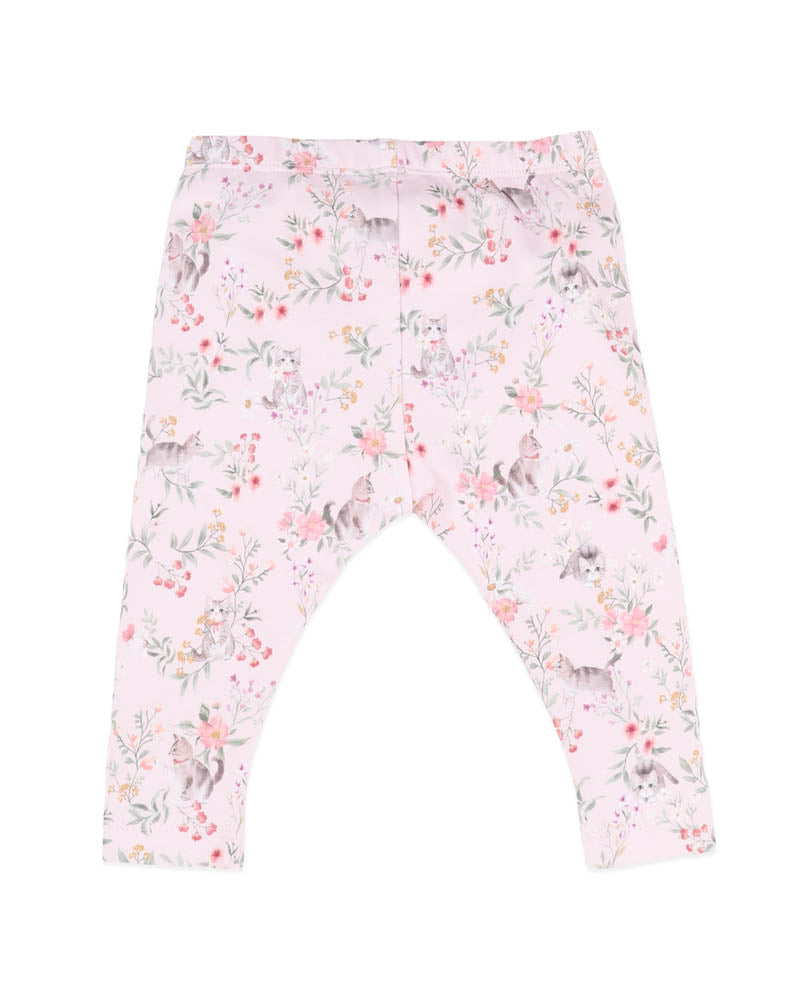 Bebe Willa Print Organic Leggings