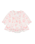 Bebe Fern Birds Organic Overlay Dress