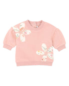 Bebe Emmy Flowers Sweatshirt
