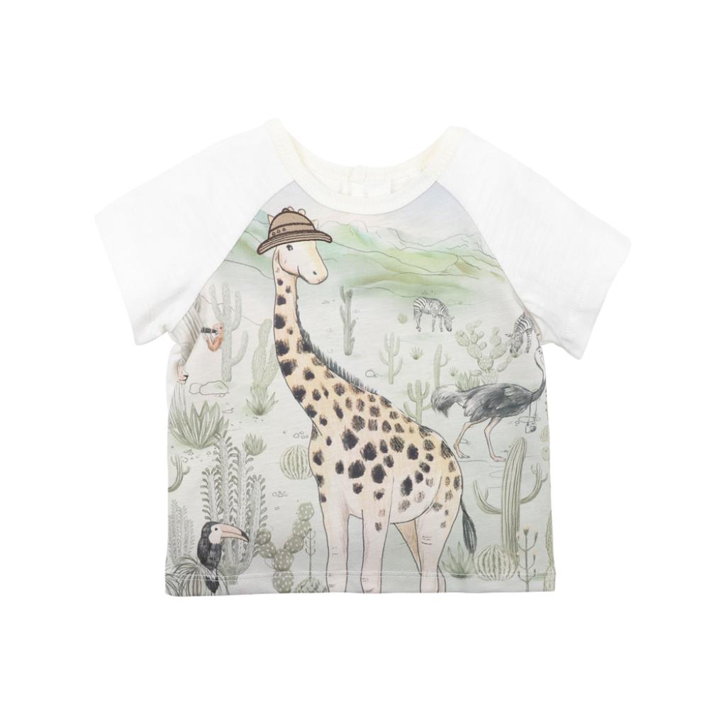 Bebe Ellis Giraffe Tee