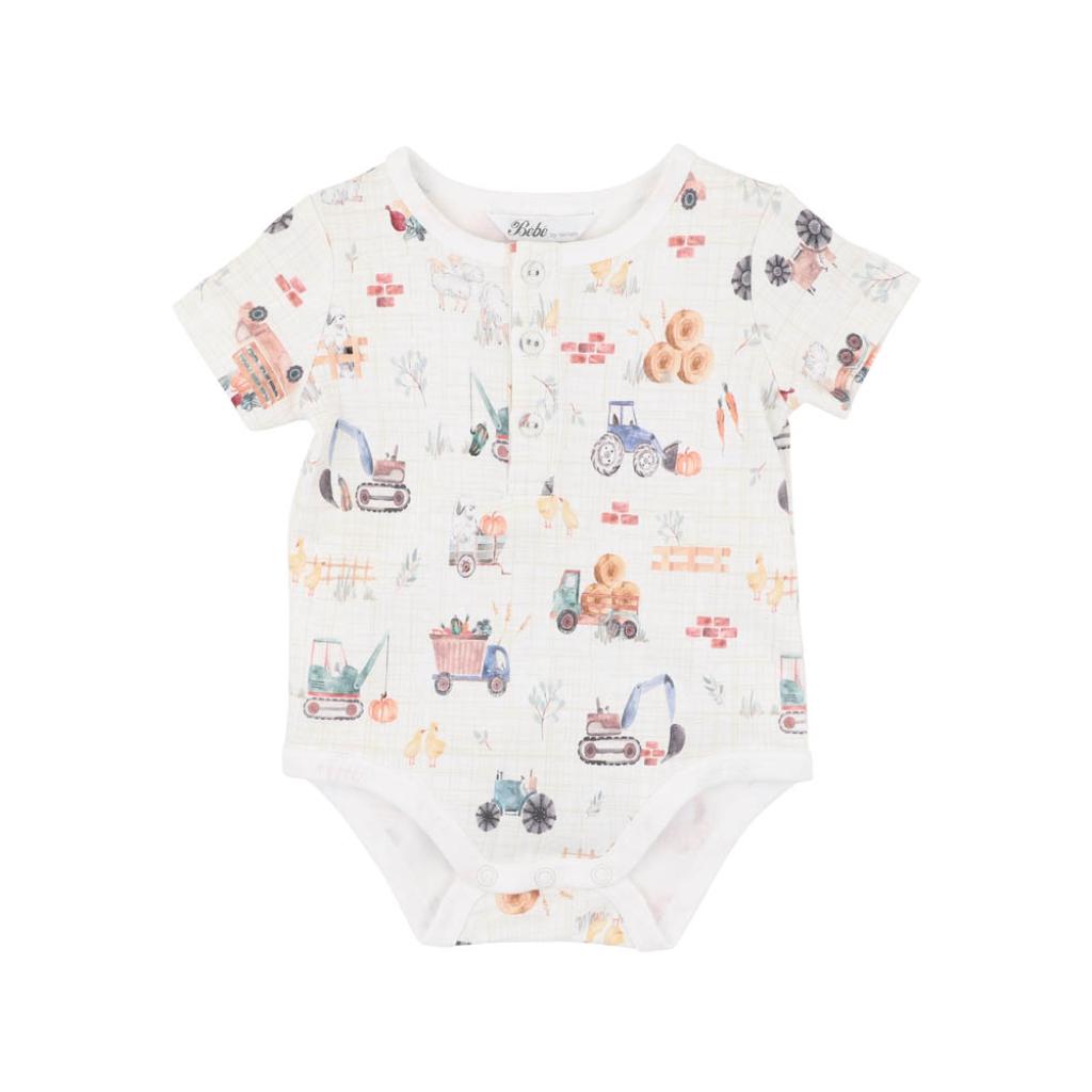 Bebe Clayton Henley Bodysuit