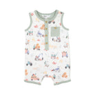 Bebe Clayton Print Sheep Romper