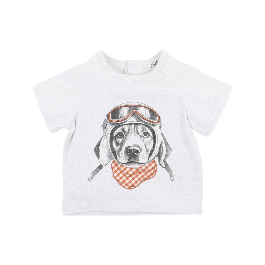 Bebe Harlan Aviation Dog Tee