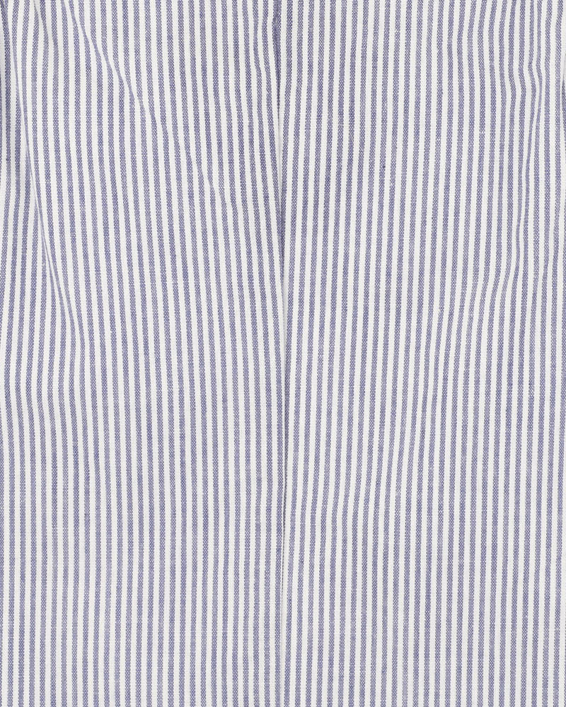 Bebe Brady Stripe Woven Overalls