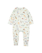 Bebe Sway Print Organic LS Zipsuit