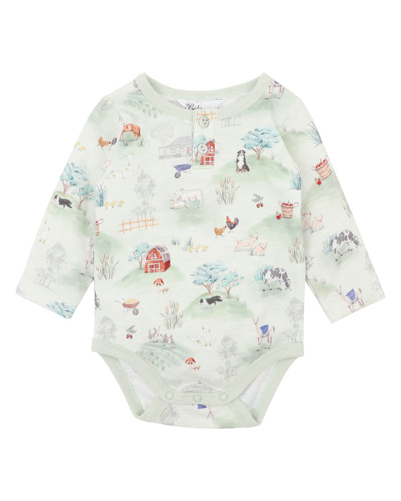 Bebe Hunter Organic LS Bodysuit