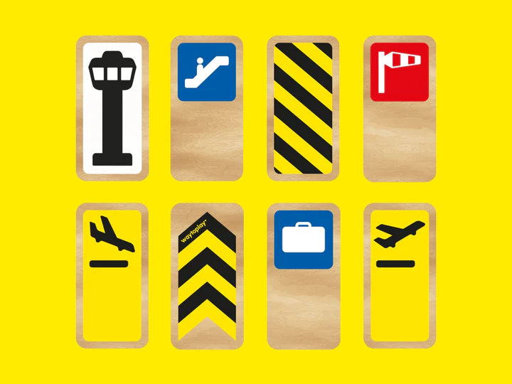 Waytoplay Airport Signs Set