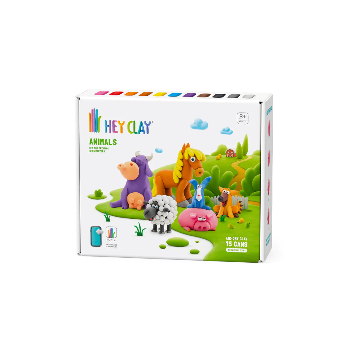 Hey Clay Animals (15pcs)