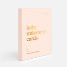 Fox & Fallow Baby Milestone Cards (Cream)