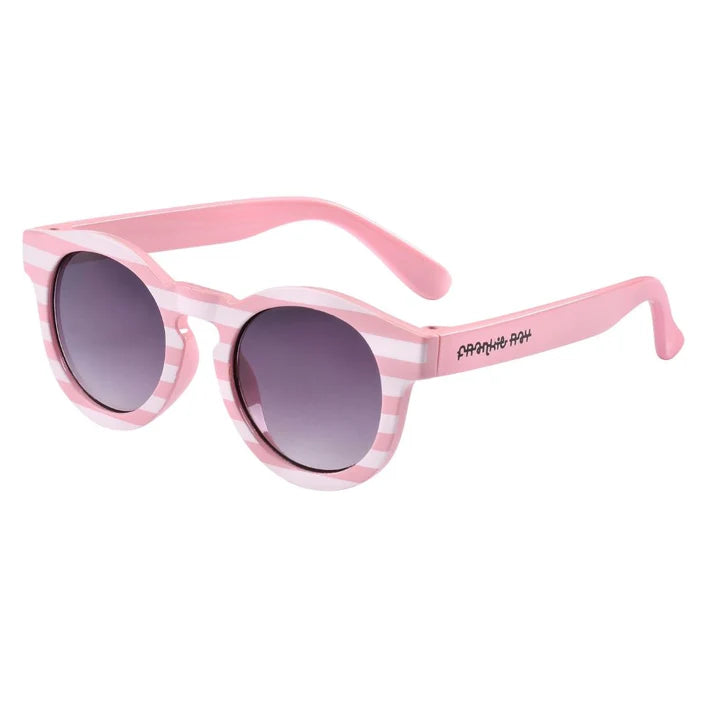 Frankie Ray Pixie Baby Sunglasses (Pink Stripe)