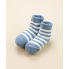 Lummi in Colour Baby Socks (Blue Stripes)