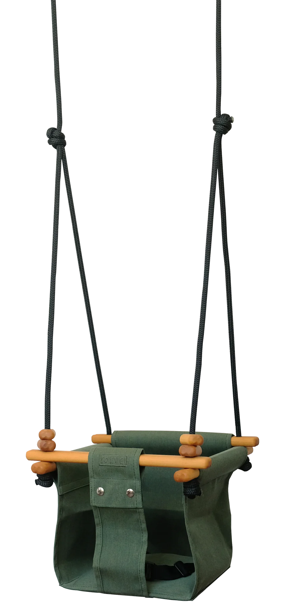 Solvej Baby Toddler Swing (Moss Green)