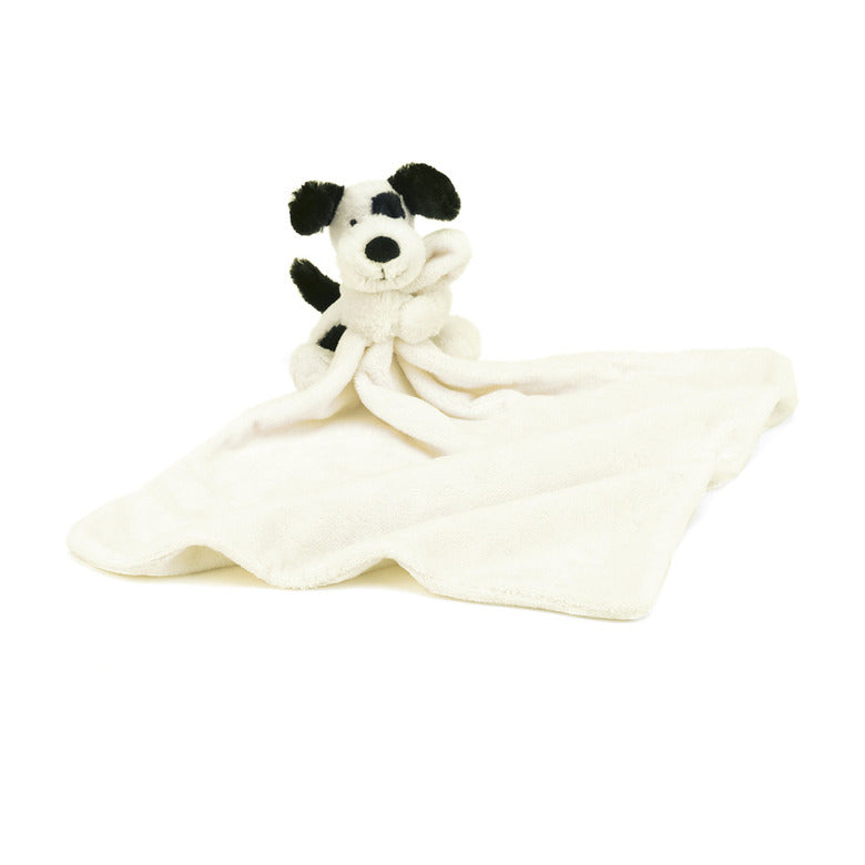 Jellycat Blossom Bashful Puppy Soother (Black & White)