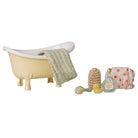 Maileg Bathtub Set Mouse (Yellow)