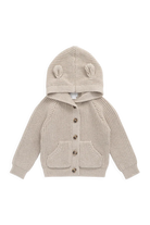 Jamie Kay Bear Cardigan (Oat)