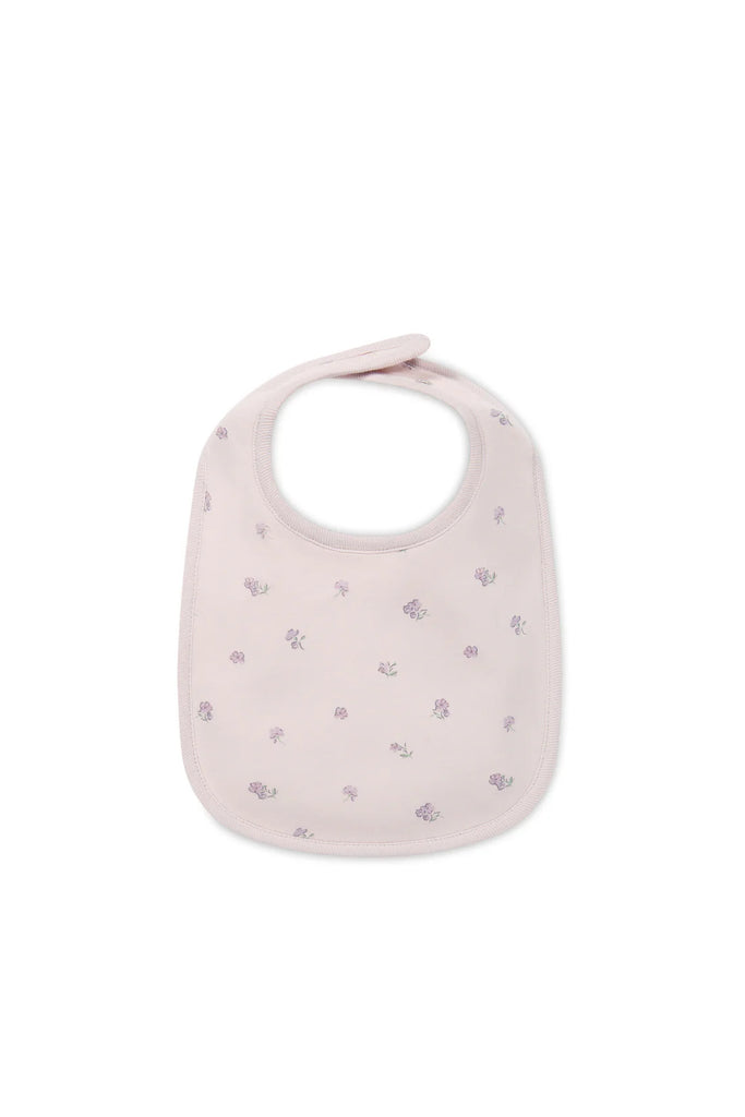 Jamie Kay Organic Cotton Bib (Meredith Violet)