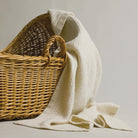 Merino & Possum Heirloom Baby Blanket