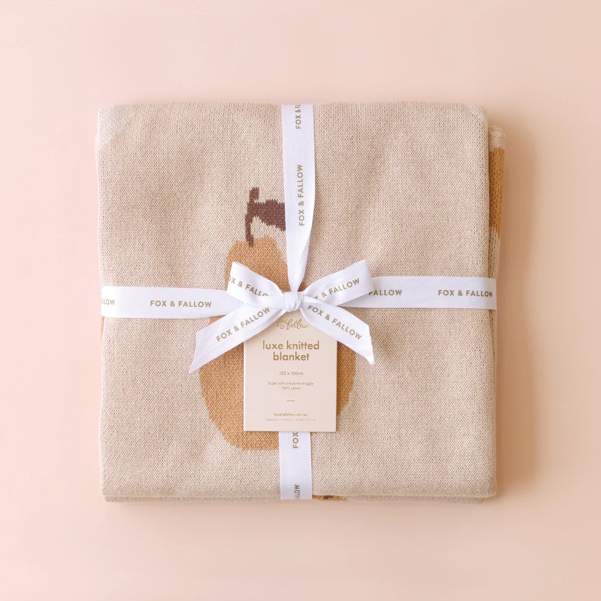 Fox & Fallow Blanket (Golden Pears)