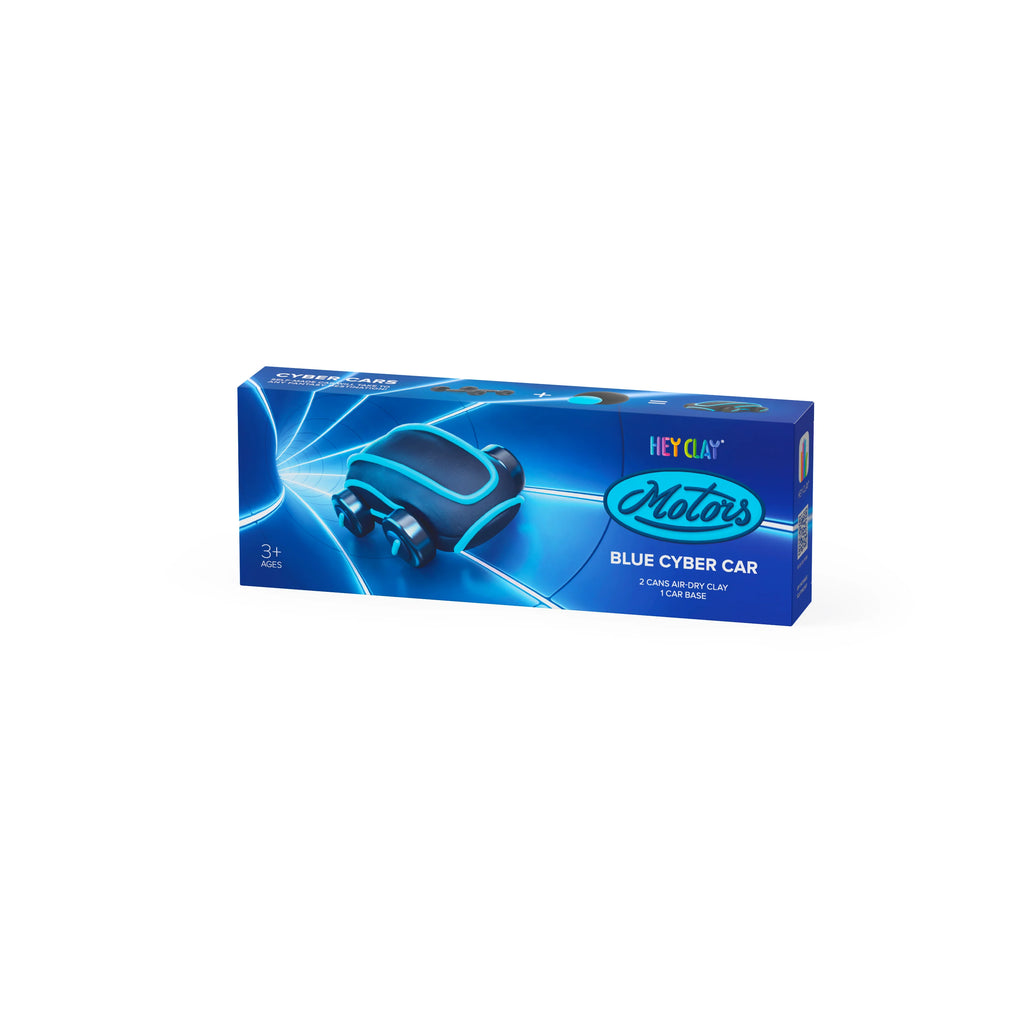 Hey Clay Blue Cyber Car (2 Cans)