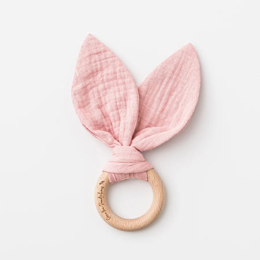 OTD Bunny Ears Teether (Blush Pink)