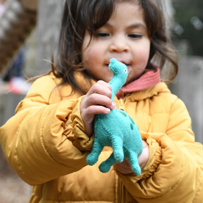 Tara Treasures Felt Brachiosaurus Dinosaur Toy